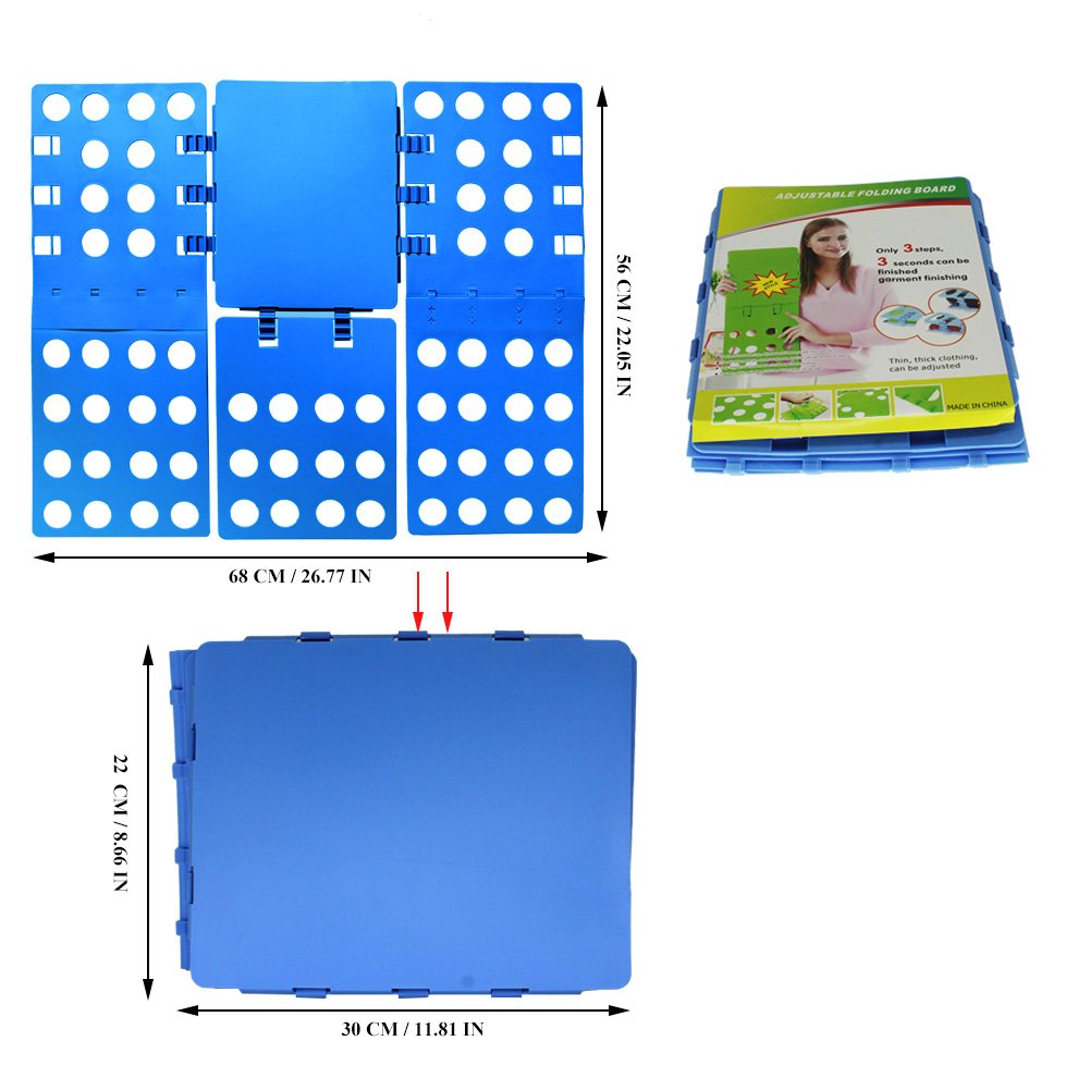 ValueHall Clothes Folder Shirts Folder Clothes Folding Board Kids Adult