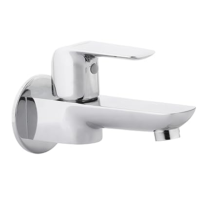 Hindware Foam Flow Bib Cock with W.Flange (Chrome)