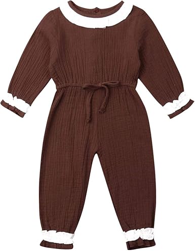 long sleeve linen jumpsuit