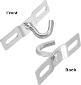 RosewineC 3 Pack Ceiling Hook 68mm Heavy Duty Mount Pendant Fitting view 3