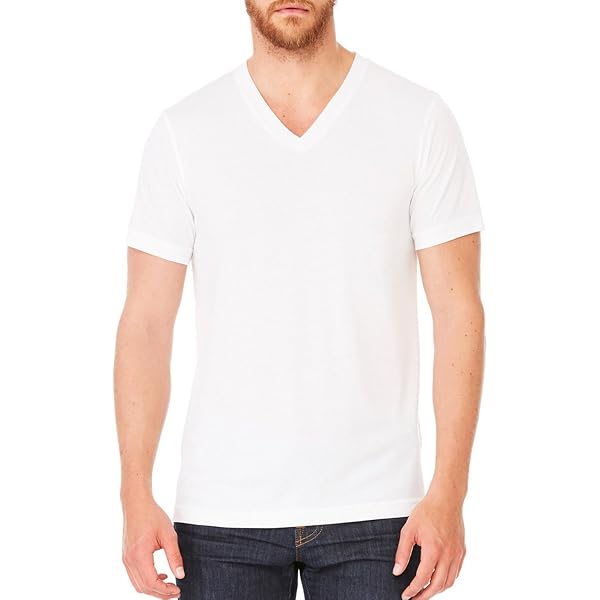 Bella + Canvas Unisex Jersey T-Shirt - White, 2XL, 100% Combed Cotton, Retail Fit - View #11