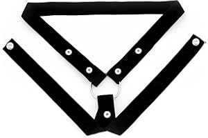 BEWISH Chastity Belt Male Chastity Device Chastity Cage Fixed Auxiliary Belt Cage Strap Men's Ring Elastic Anti-Fall Band BLA