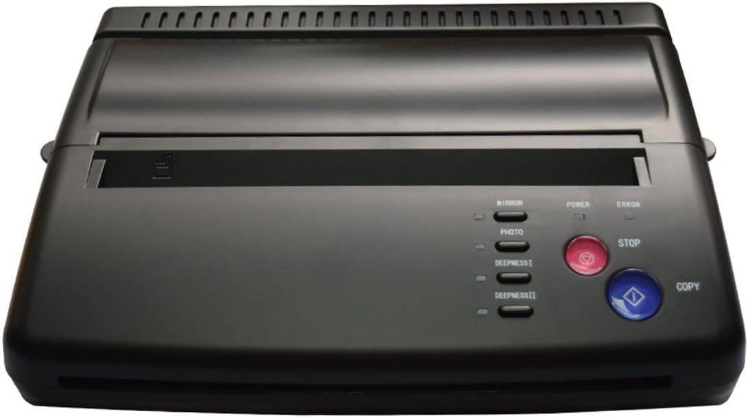 Tattoo Transfer Machine Maquiagem Tattoo Copy Machine Lowest Price A4 Transfer Paper Black Tattoo Copier Thermal Stencil Copy Transfer Machine