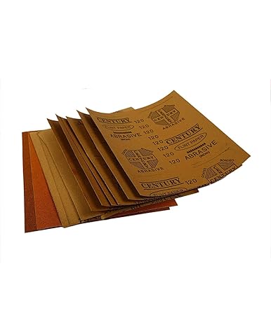 designers den Sanding Paper-Brown Flint Paper-Pack of 12 Sheets