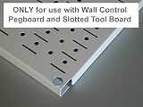 Wall Control KT-200-DLX B Slotted Pegboard Deluxe Hook Kit 26 Piece Black view 2