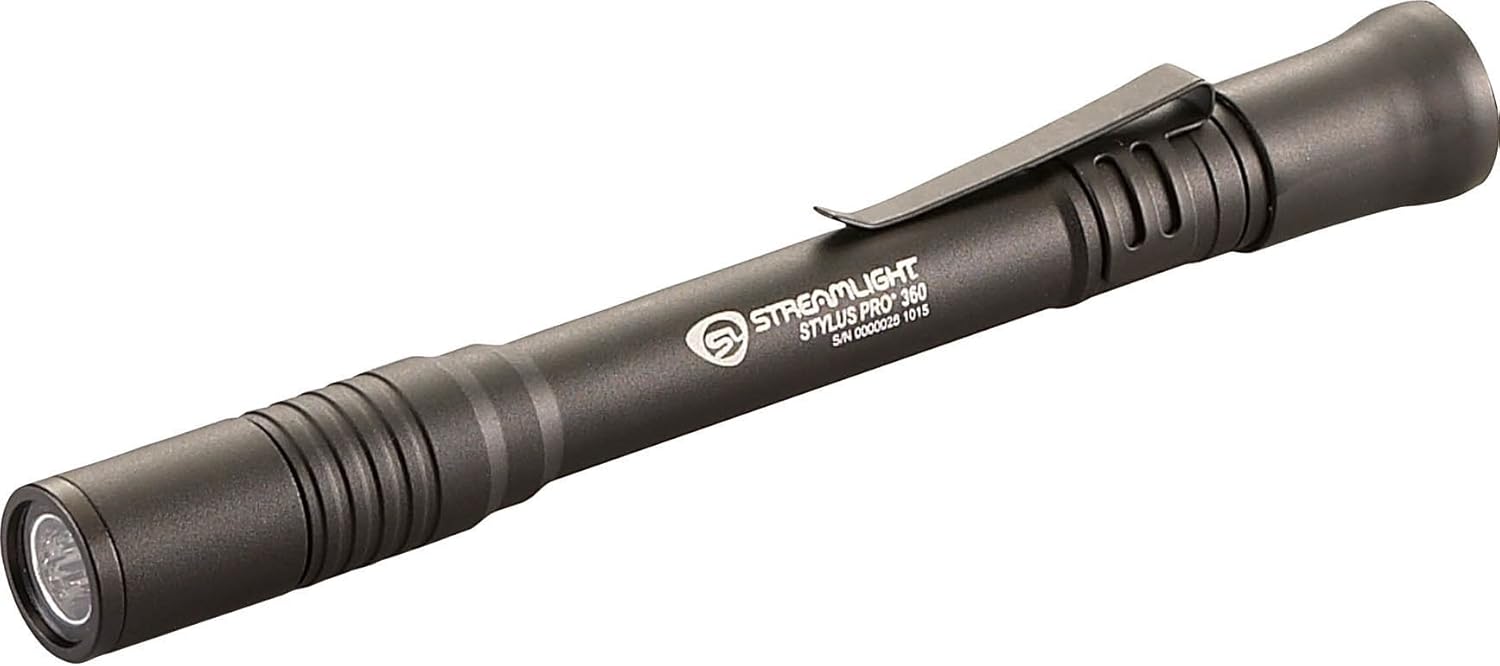 Streamlight 66218 Stylus Pro 360 Penlight/Lantern Combo Flashlight - 65 Lumens - - 