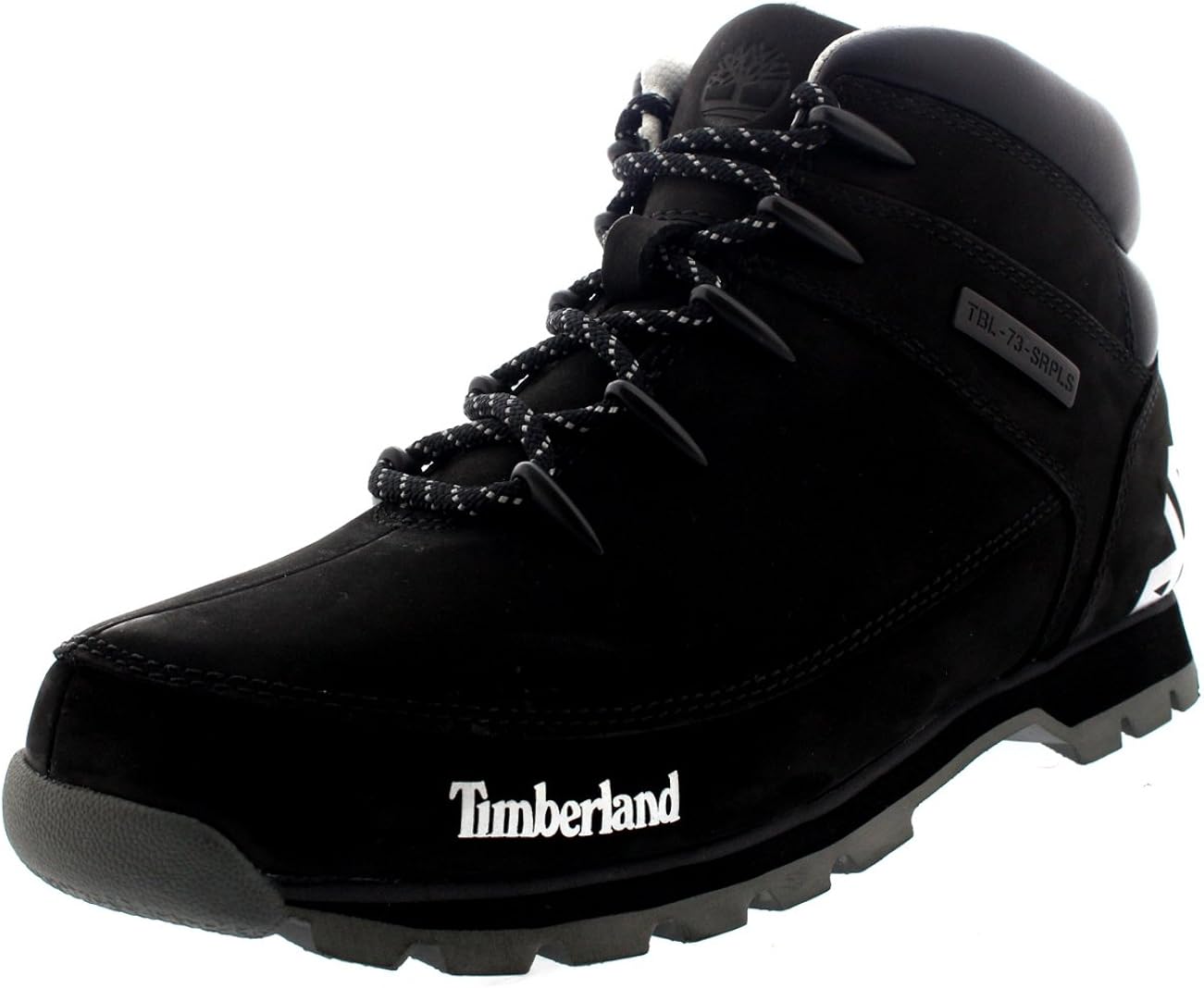 Timberland Euro Sprint Hiker Black Nubuck CA18DM, Boots 46 EU Amazon