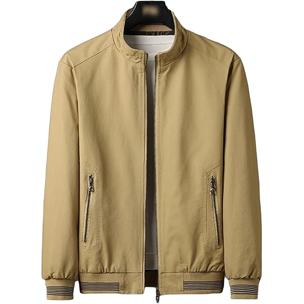 Amazon.com: Mens Casual Lightweight Softshell Jacket Cotton