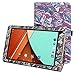 Fusion5 104A GPS Case,Mama Mouth PU Leather Folio Stand Cover for 10.1