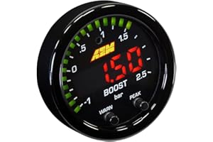 AEM 30-0306 X-Series Boost Pressure Gauge 52mm