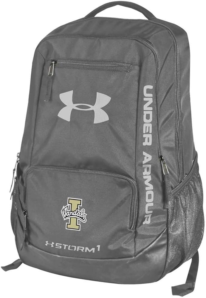 under armour hustle backpack grey