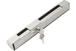 NovelBee Heavy Duty Stainless-Steel Outboard Engine Lock with Key