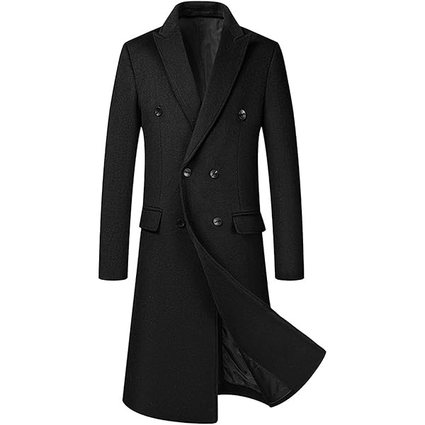 ジャケット・アウター SHAREEF SINGLE LONG COAT Amazon.com: Men's Long Wool Trench Coat Winter Slim Fit Single