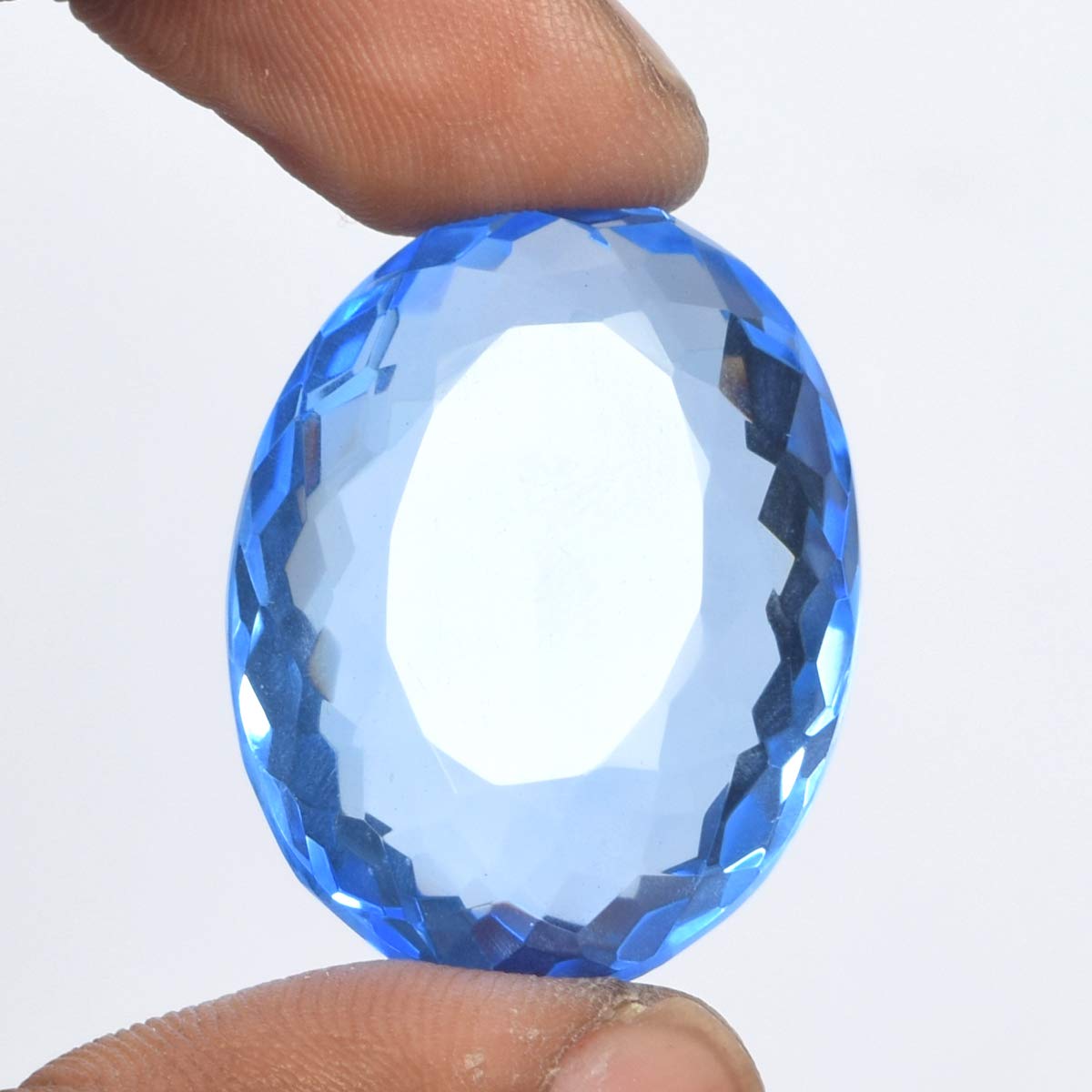GEMHUB Gemstone For Necklace 9.10-118.50 Carat | Topaz | Citrine | Amethyst | Aquamarine Loose Gemstones Jewelry Making For Women And Mens