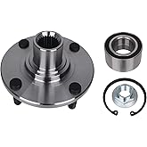 PAROD 518510 Front Wheel Hub & Bearing Assembly Compatible with 2000-2011 Ford Focus 4Lugs