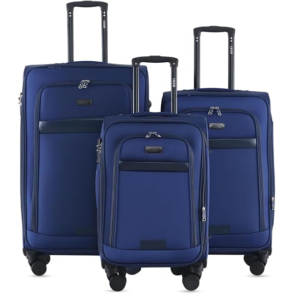 Amazon.com | IZOD Ocean 3 Piece Expandable Softside Luggage Set