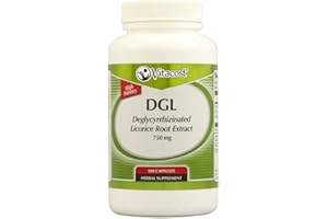 VITACOST BRAND Vitacost DGL Deglycyrrhizinated Licorice Root Extract -- 750 mg - 100 Capsules