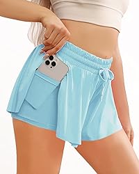 Wsirmet Flowy Shorts for Women Butterfly Shorts 2