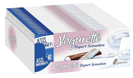 Yogurette Yogurt Sensation 20er Pack 20 X 125g Tafel Amazon De