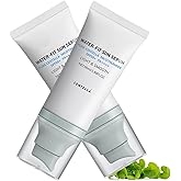 2PCS Centella Sunscreen SPF 50 - Long-Lasting Protection - No White Cast - Moisturizing & Non-Greasy - Centella Madagascar Sunscreen - Hyalu Cica Water-fit Sun Serum 50 ML for Face Body