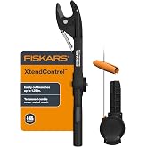Fiskars XtendControl Pruning Head and Cord Reel, Pole Not Included | Linear Double-Pulley System, Quick-Adjust Pull-Cord Handle, Compatible with XtendControl Extension Poles
