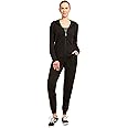 Sofra Women's Thin Cotton Zip Up Hoodie Jacket