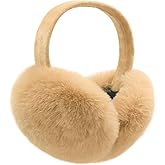 LCXSHYE Winter Ear muffs Faux Fur Warm Earmuffs Cute Foldable Outdoor Ear Warmers For Women Girls