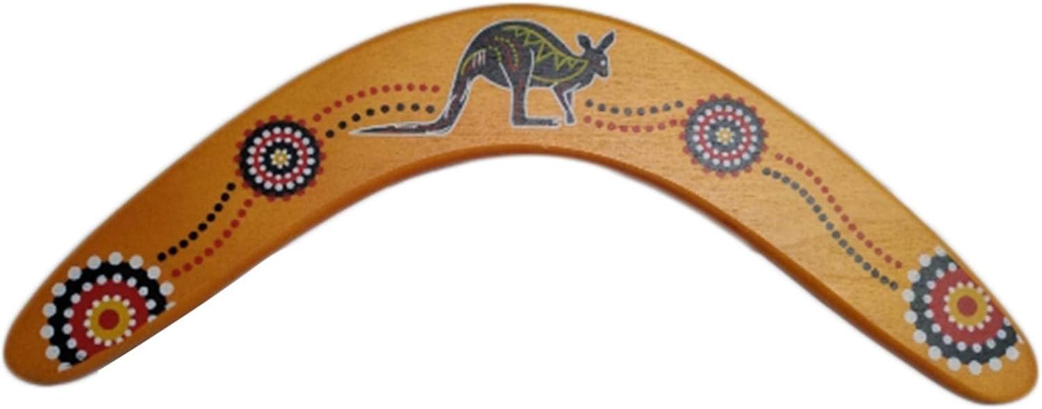 colorwind Professioneller Bumerang Aus Holz,Hölzerner Bumerang Im