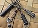 3 Premium Tactical Knife / Gear Lanyards by ZaneGear | MADE IN USA | For Tactical Outdoor Gear & Pocket Knives Such as Benchmade +more | Zipper Pulls/ Survival Keychain Lanyards
