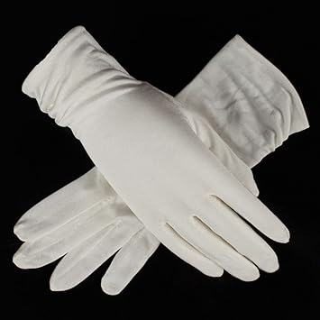 Agelec Sommer-Seidenhandschuhe, Seide, Atmungsaktiv, Fahren, Damen, Fahrradhandschuhe, Damenfaltenhandschuh