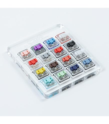 Kailh PG1350 Choc V1 Low Profile Keyboard Switches,5-Pin 20-70gf