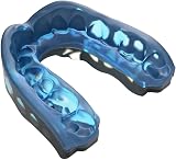 Shock Doctor Gel Max Mouthguard Blue/Black Universal Adult view 4