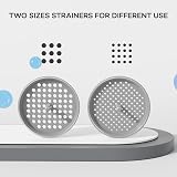 Pisol Wide Mouth Funnel Set with 5 Spouts and 2 Strainers - BPA Free view 7