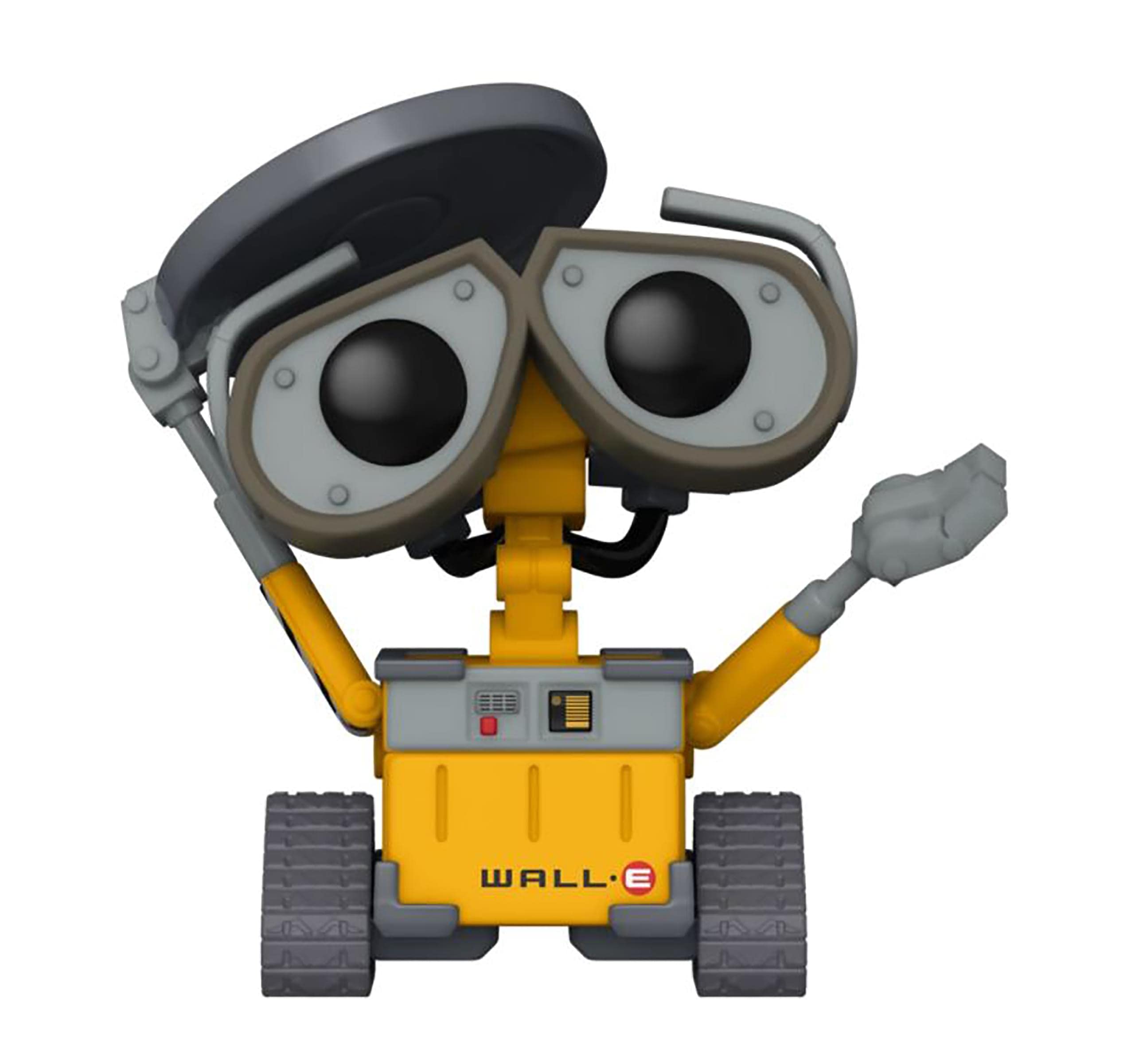 Funko 58142 Pop! Disney: Wall-E - Wall-E with Hubcap (Funko Exclusive) #1120, Yellow, One Size (BAF023)