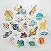 Iron On Patches - 20 Pcs DIY Sew Decoration Appliques Stickers Embroidery Patches Cloth, Repair The Hole Stick