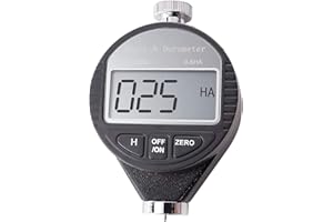 WONVON Portable 0-100HD Shore A/C/D Hardness Digital Hardness Meter Durometer Hardness Tester with Large LCD Display for Rubber, Tire, Plastic, Thermal Plastic, Flooring, Bowling balll (A Hardness)
