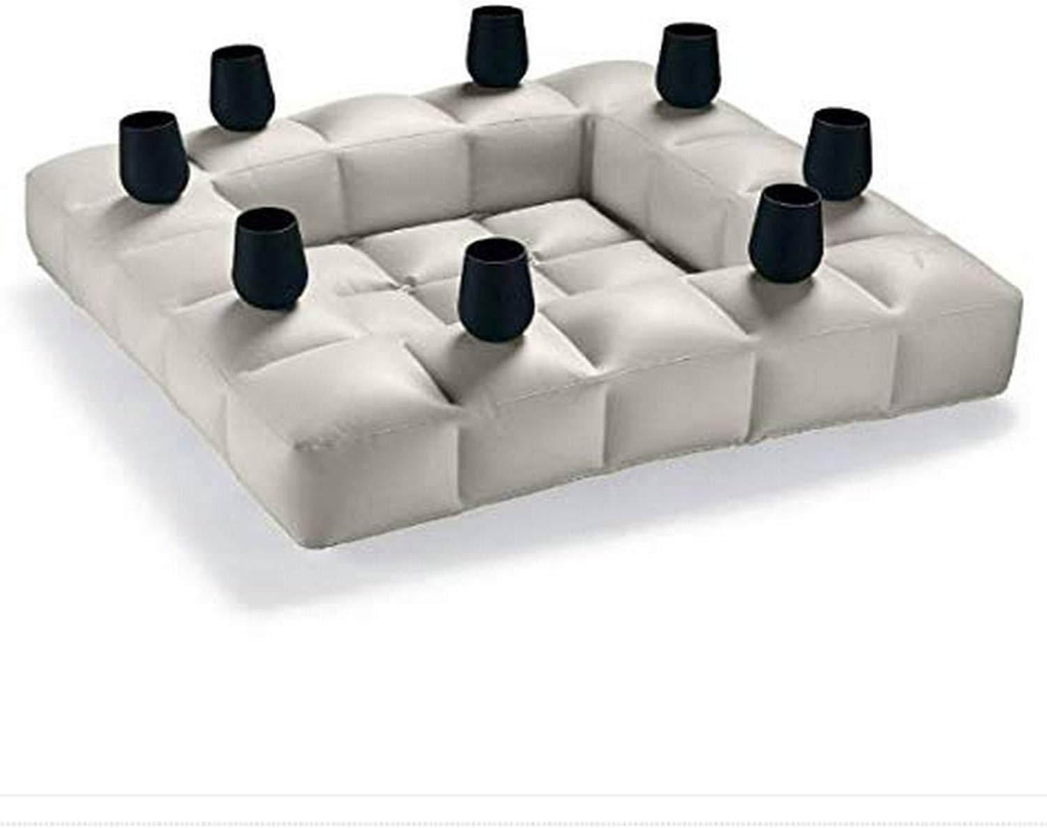 Pigro Felice 921992-SGREY Modul'Air 8 Cups Floating Drink Bar, One Size, Stone Grey