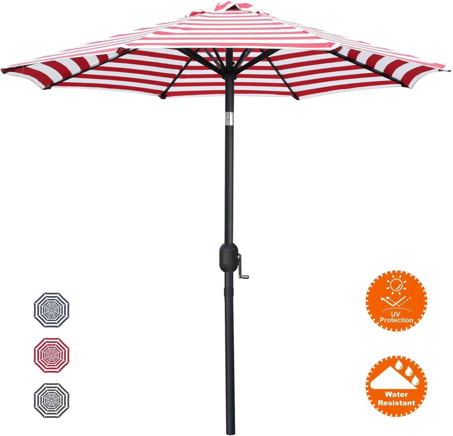 MASTERCANOPY Patio Umbrella Outdoor FeAl Market Table