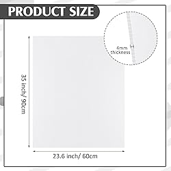 Patelai 6 Pcs 24 x 36 Inches Corrugated Plastic