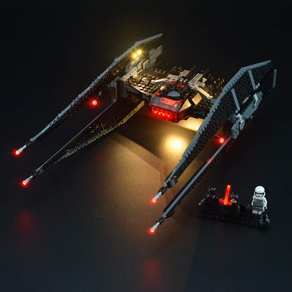 kylo ren starfighter lego