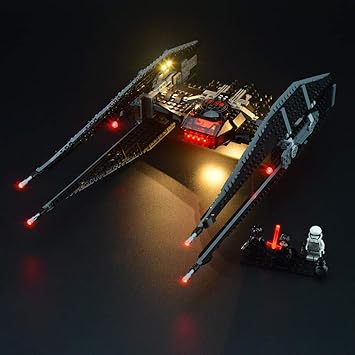 lego star wars episode viii kylo ren's tie fighter 75179