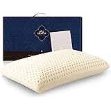 TalatexHome Talalay 100% Natural Premium Latex Pillow, Helps Relieve Pressure, No Memory Foam Chemicals, Perfect Package Best