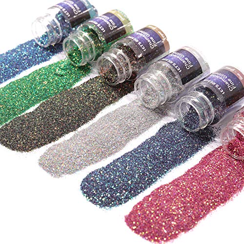 LET\'S RESIN Chameleon Fine Glitter, 132G/4.6oz Colorshift Extra Fine Glitter for Resin, Ultra Craft Glitters for Epoxy Resin, Nail Art, Slime, Epoxy Tumblers