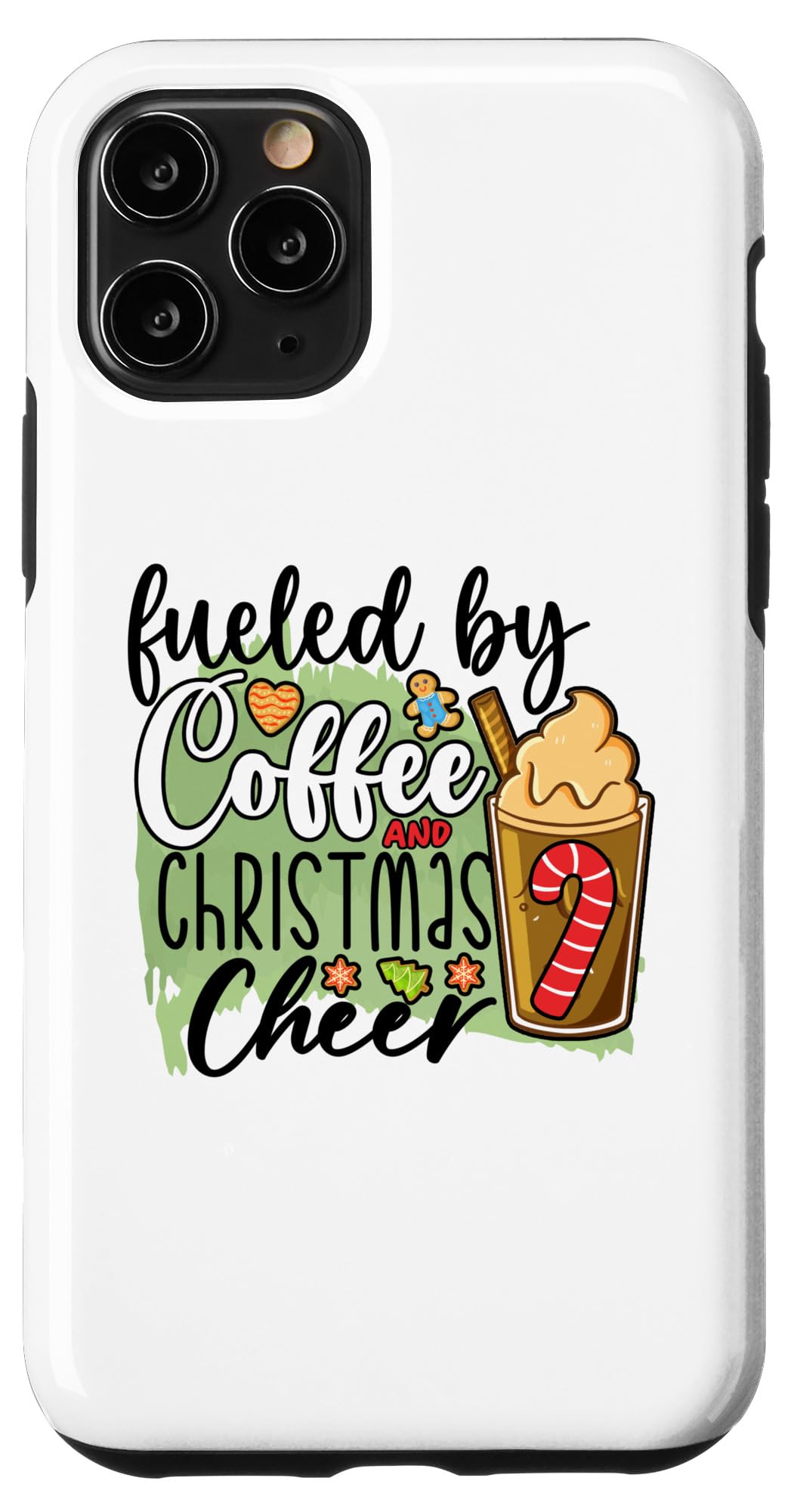 iPhone 11 Pro Coffee Enthusiast is Caffeine Lover is Christmas Coffee Case