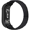 C2D JOY Sport Mesh Nylon Bands Compatible with Garmin Vivosmart 5 tracker Replacement Bands with Case