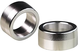 CTUOPTUO 2 Pcs 6061-Billet Aluminum Intermediate Steering Shaft Bushings, Fit for Dodge Ram 2003-2019 1500/2500/3500/4500/5500 5.9 6.7 G56 Cummins, Steering Wheel Column Stem Bushing