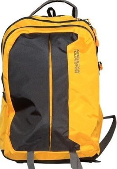 American Tourister Polyester 29 Ltrs Yellow Laptop Bag (AMT Buzz 2016 Backpack 06-YELW)