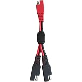 Yak-Power SAE Y-Adapter | Splits one SAE input into two outputs for connecting multiple 12V accessories to a single kayak battery source