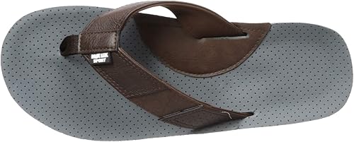 muk luks men's mason flip flops