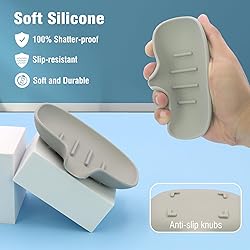 3 Pack Soap Bar Holder, AIMAIAIMAI Self Draining